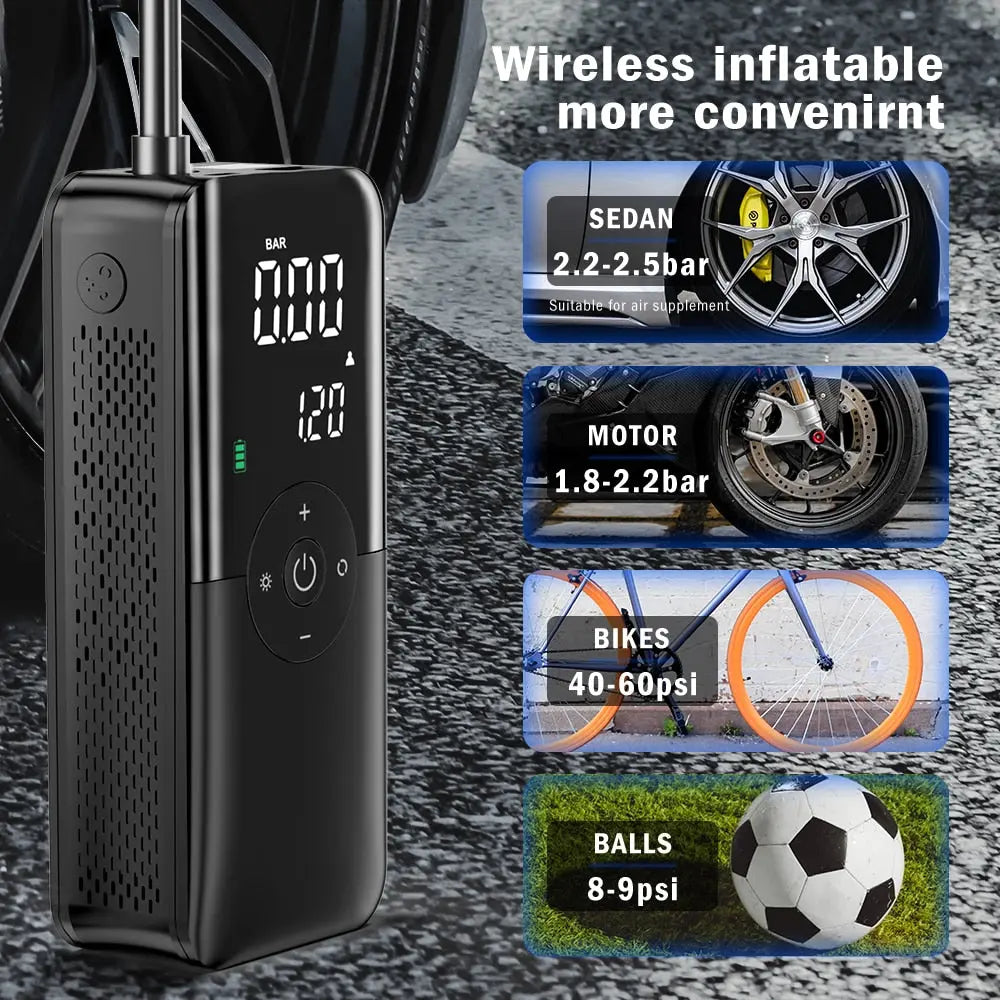 Portable Inflator Pump GliaGrove