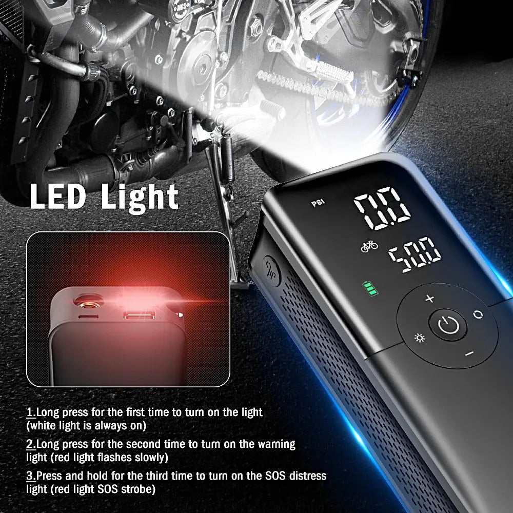 Portable Inflator Pump GliaGrove