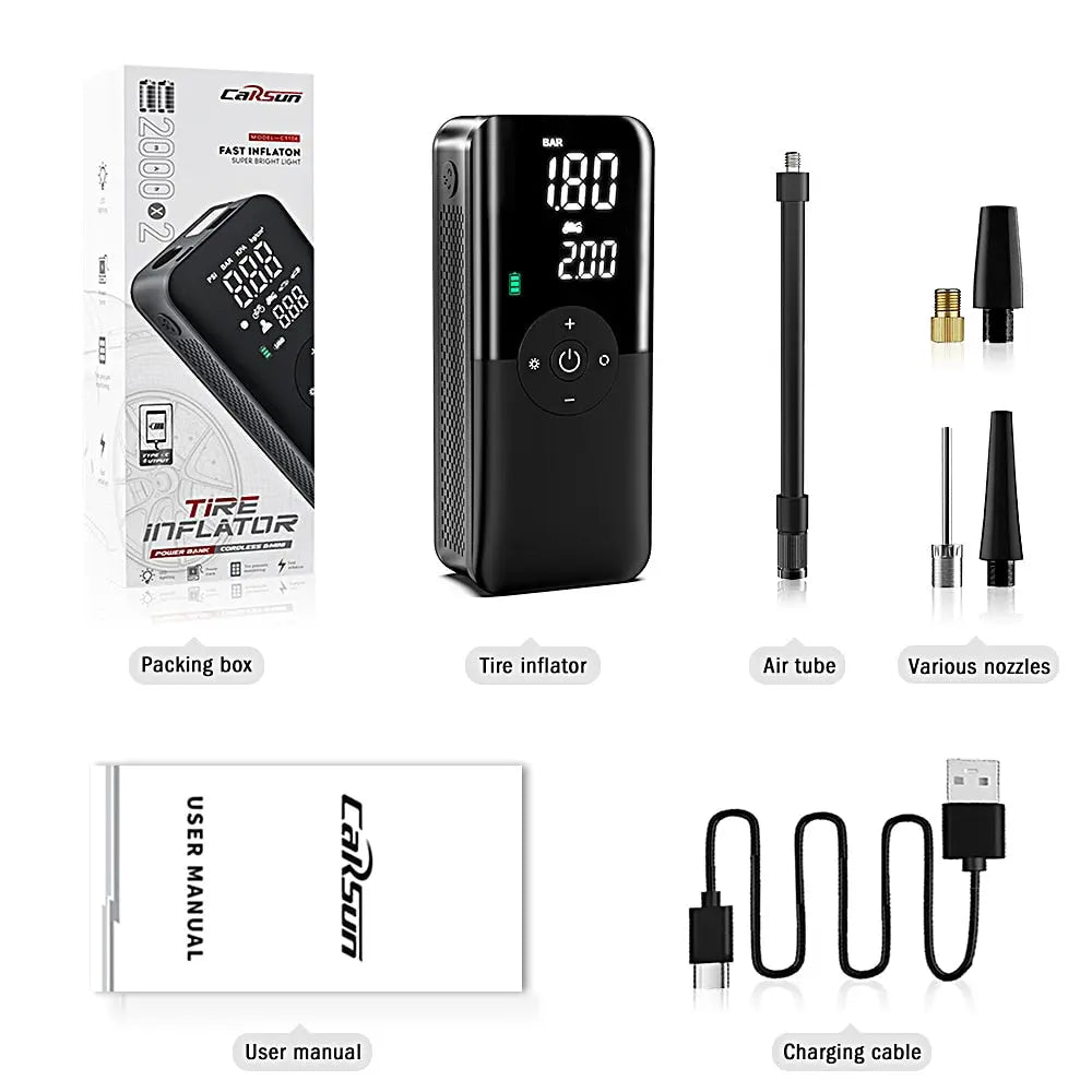 Portable Inflator Pump GliaGrove