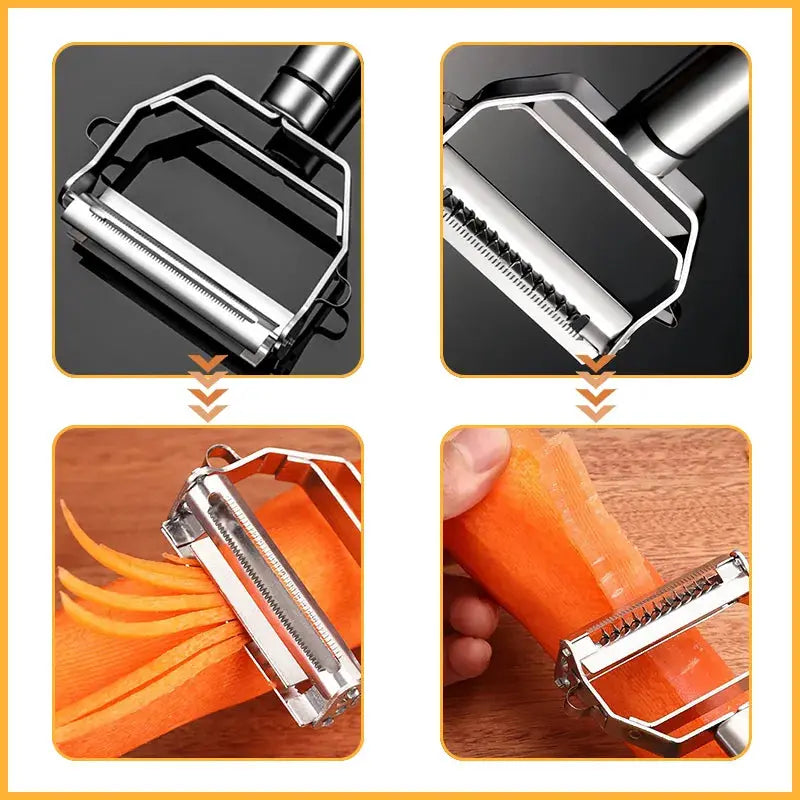 Stainless Steel Kitchen Vegetable Peeler GliaGrove