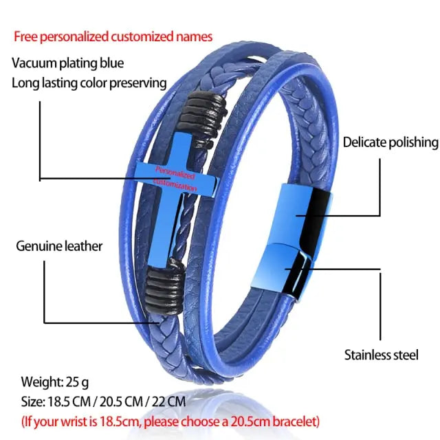 Men Chakra Bracelet GliaGrove