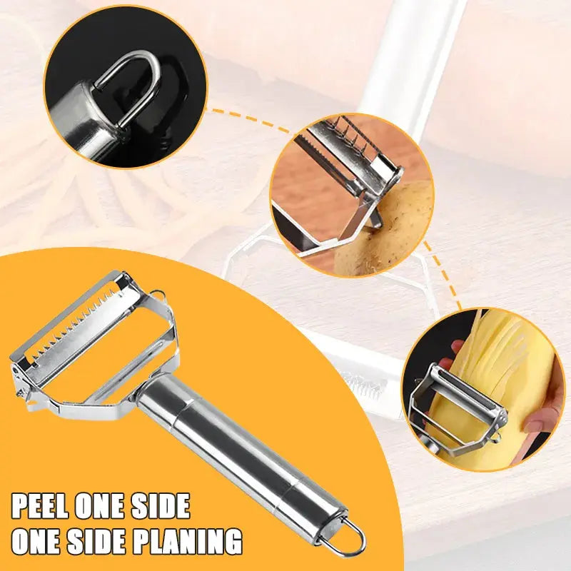 Stainless Steel Kitchen Vegetable Peeler GliaGrove