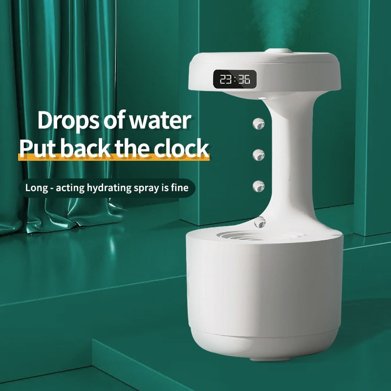 LED  Water Drop Humidifier Diffuser GliaGrove