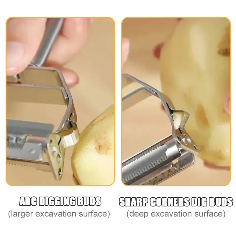 Stainless Steel Kitchen Vegetable Peeler GliaGrove