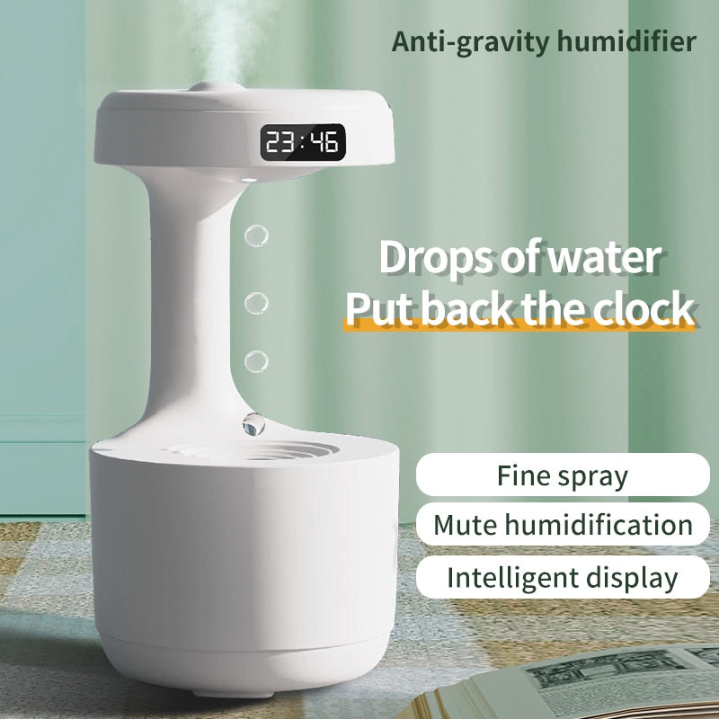 LED  Water Drop Humidifier Diffuser GliaGrove