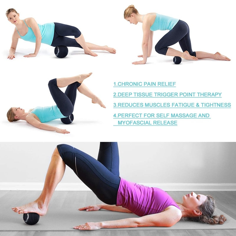 Electric Massage Ball 4-Speed Vibrating Massage Ball GliaGrove