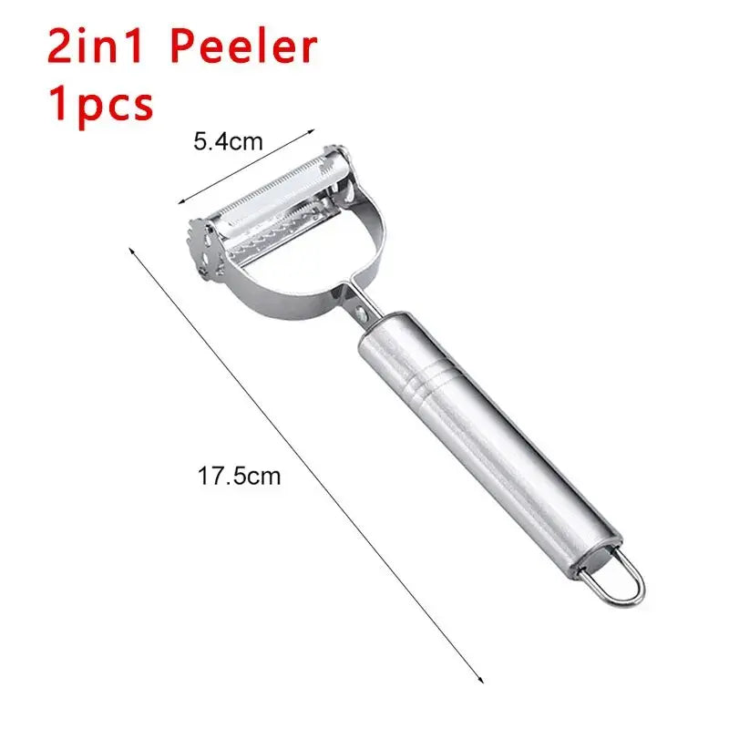 Stainless Steel Kitchen Vegetable Peeler GliaGrove